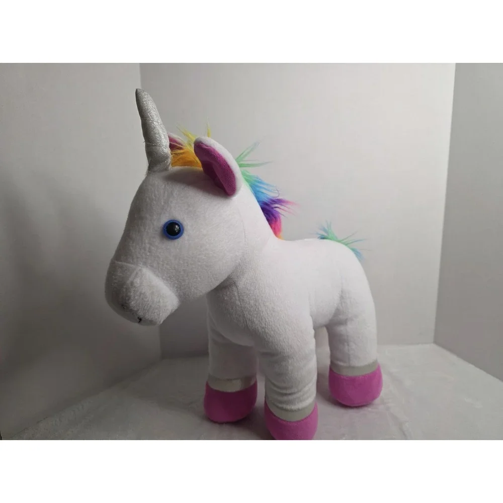 Build A Bear Rainbow Unicorn Stuffed Animal 16